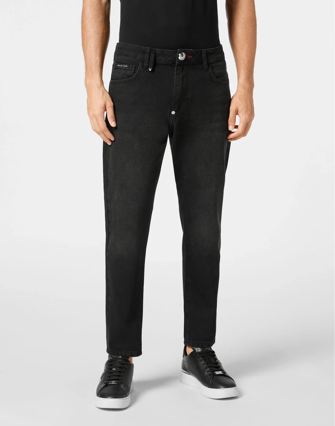 Denim Trousers Detroit Fit, цвет: Черный