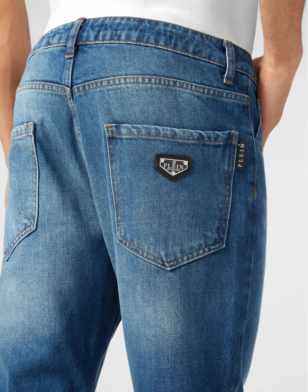 Denim Trousers Detroit Fit, цвет: Синий