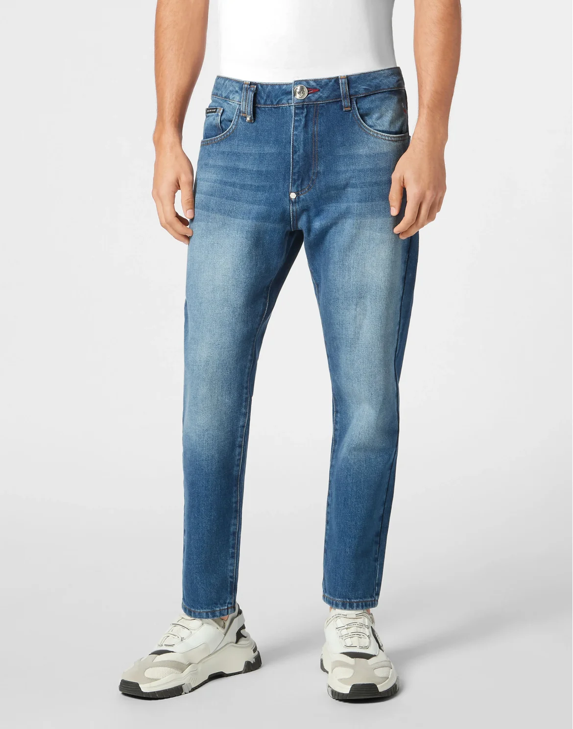 Denim Trousers Detroit Fit, цвет: Синий