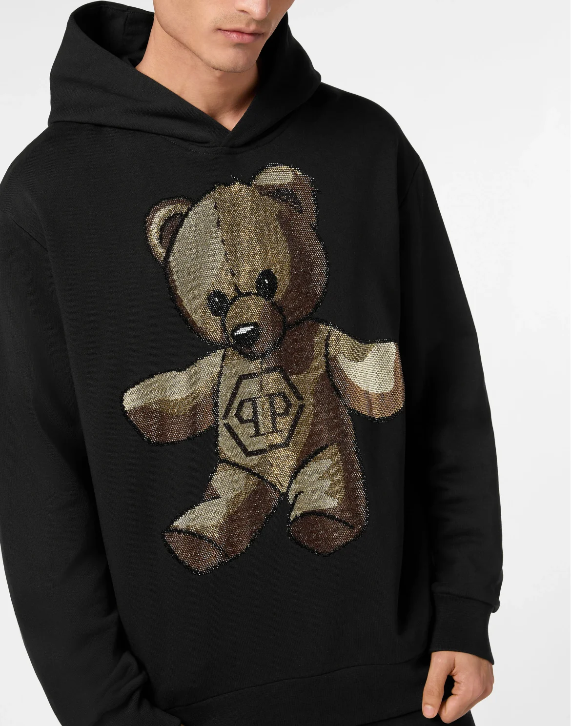 Hoodie Gold Teddy, цвет: Черный
