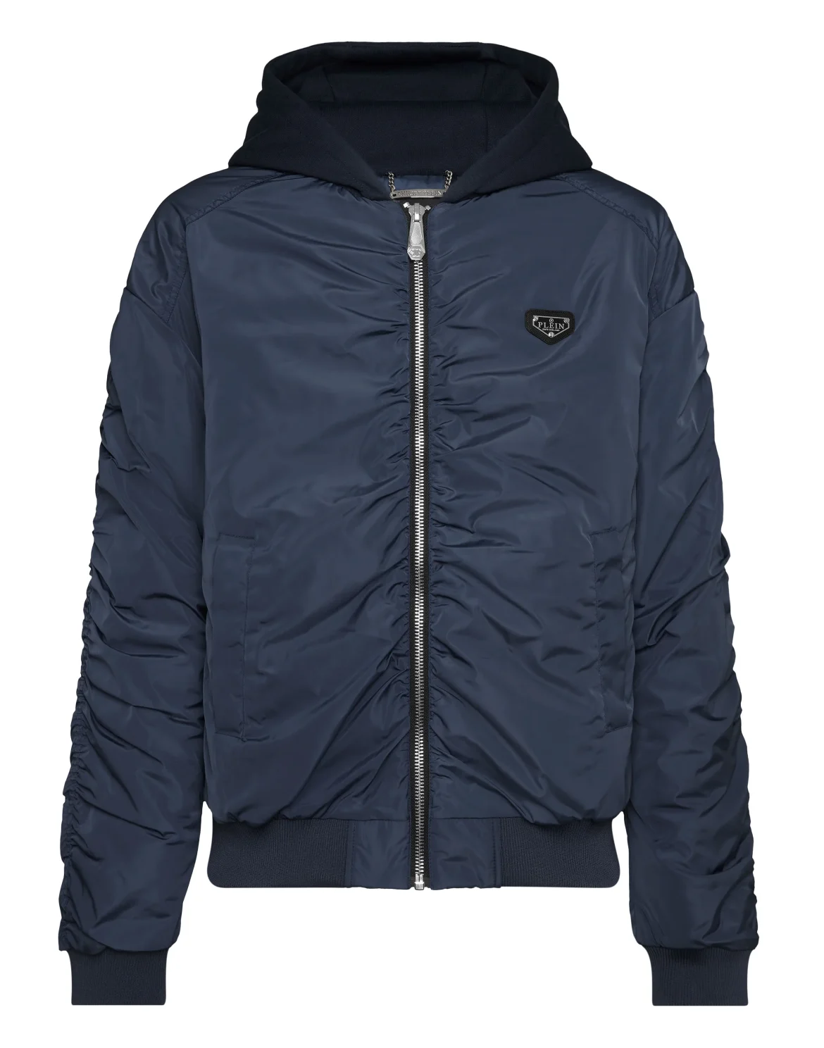 Padded Nylon Jacket, цвет: Синий