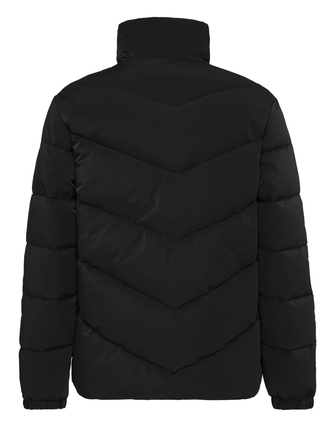 Padded Nylon Jacket, цвет: Черный