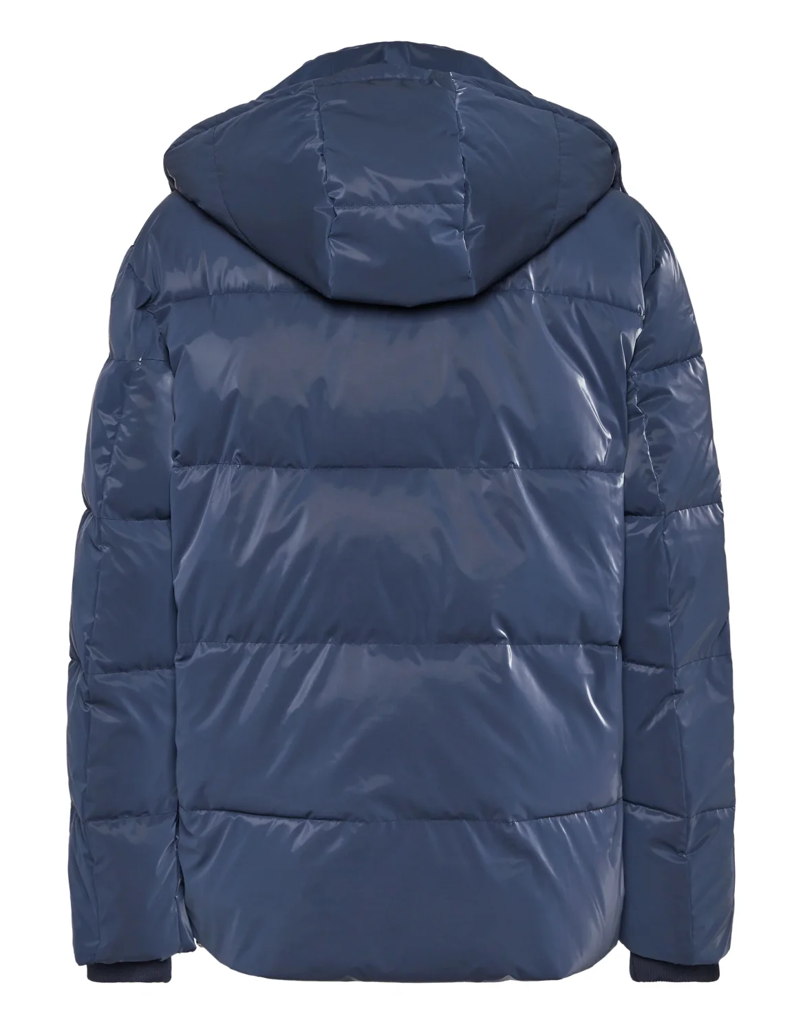 Oversize Padded Nylon Jacket, цвет: Синий