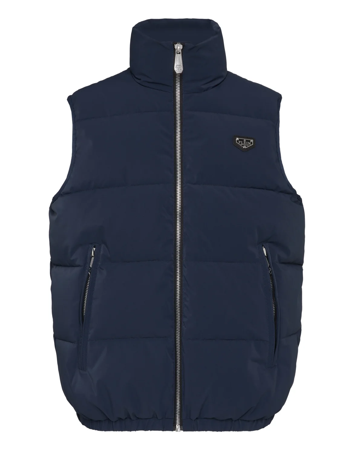 Nylon Down Jacket Vest, цвет: Синий