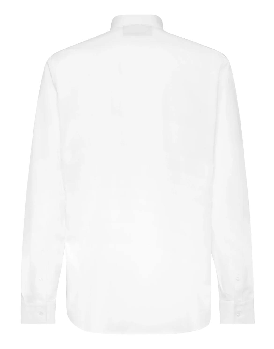 Slim Fit Sugar Daddy Cotton Shirt, цвет: Белый
