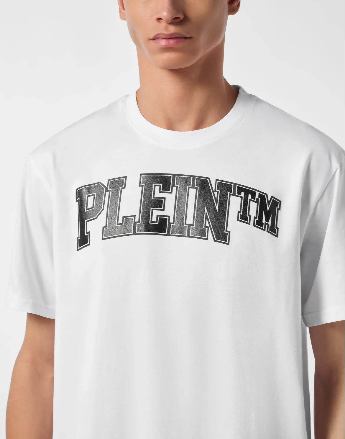 Round Neck T-Shirt College, цвет: Белый