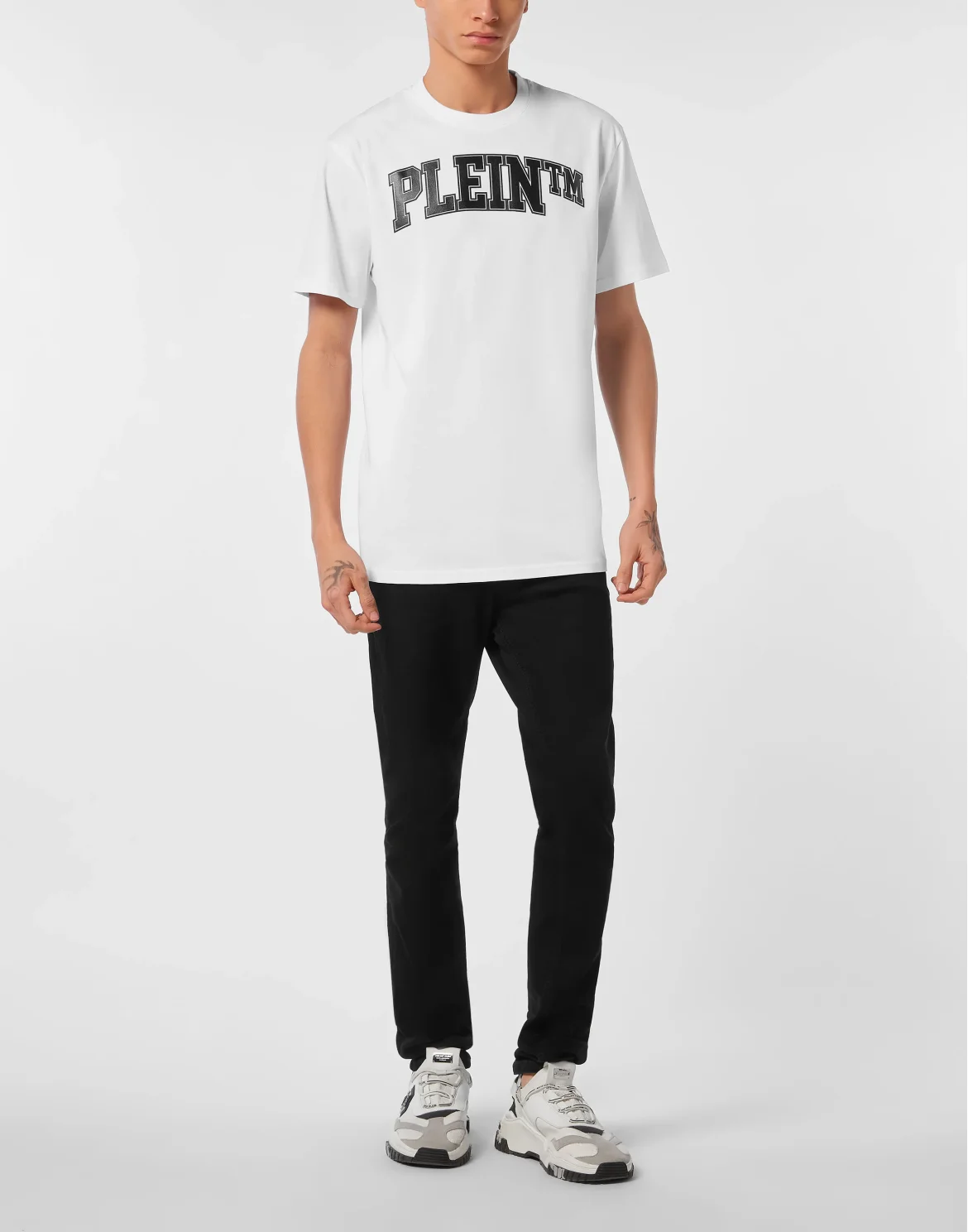 Round Neck T-Shirt College, цвет: Белый