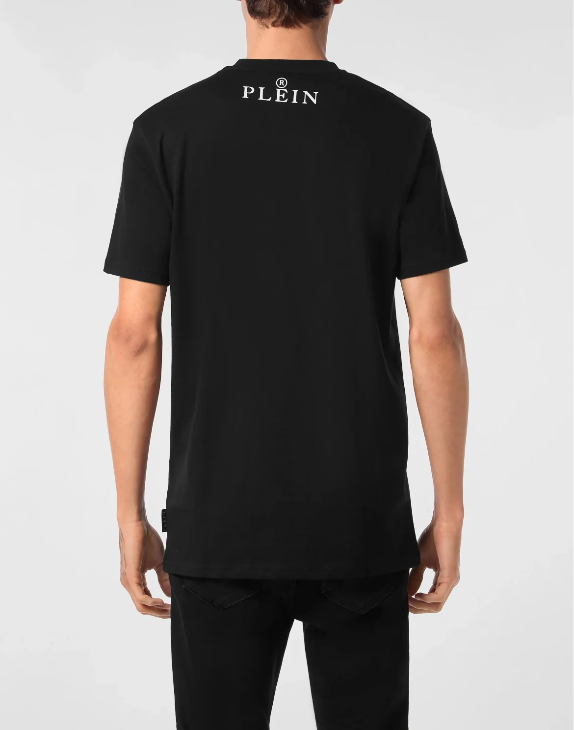 Round Neck T-Shirt College, цвет: Черный