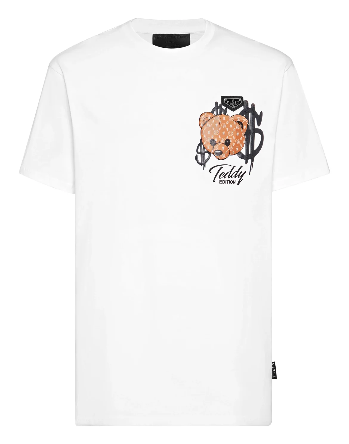 Round Neck T-Shirt Teddy, цвет: Белый