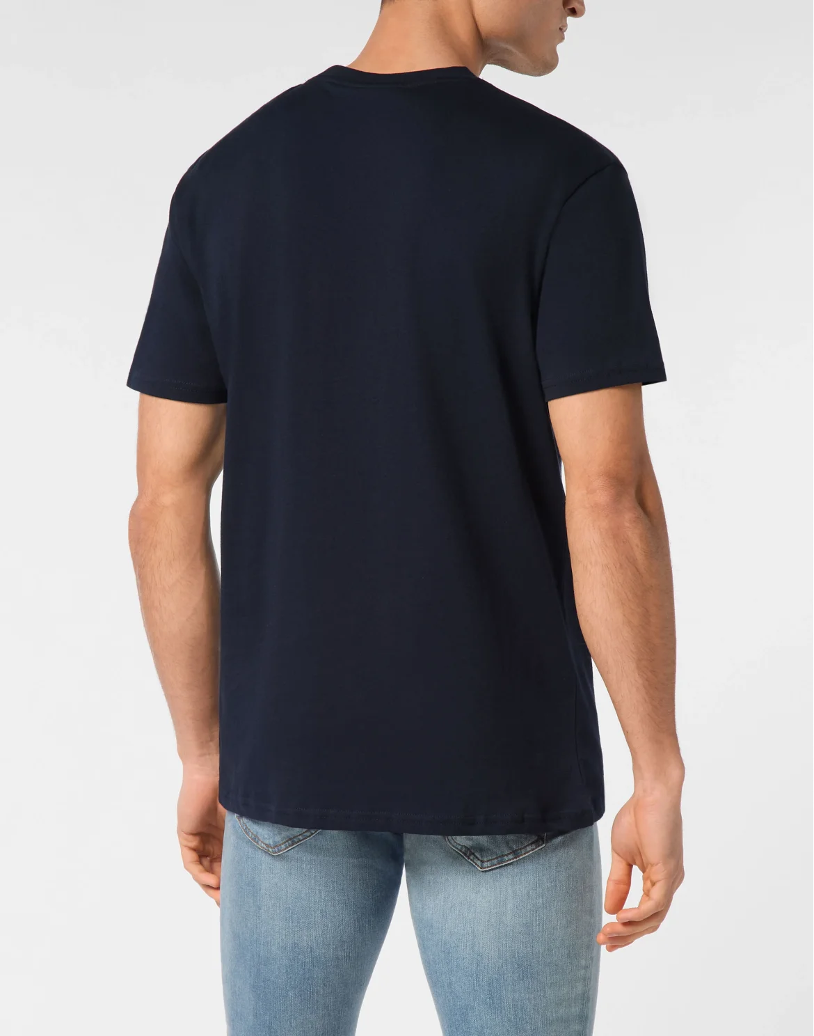 Round Neck T-Shirt Teddy, цвет: Синий