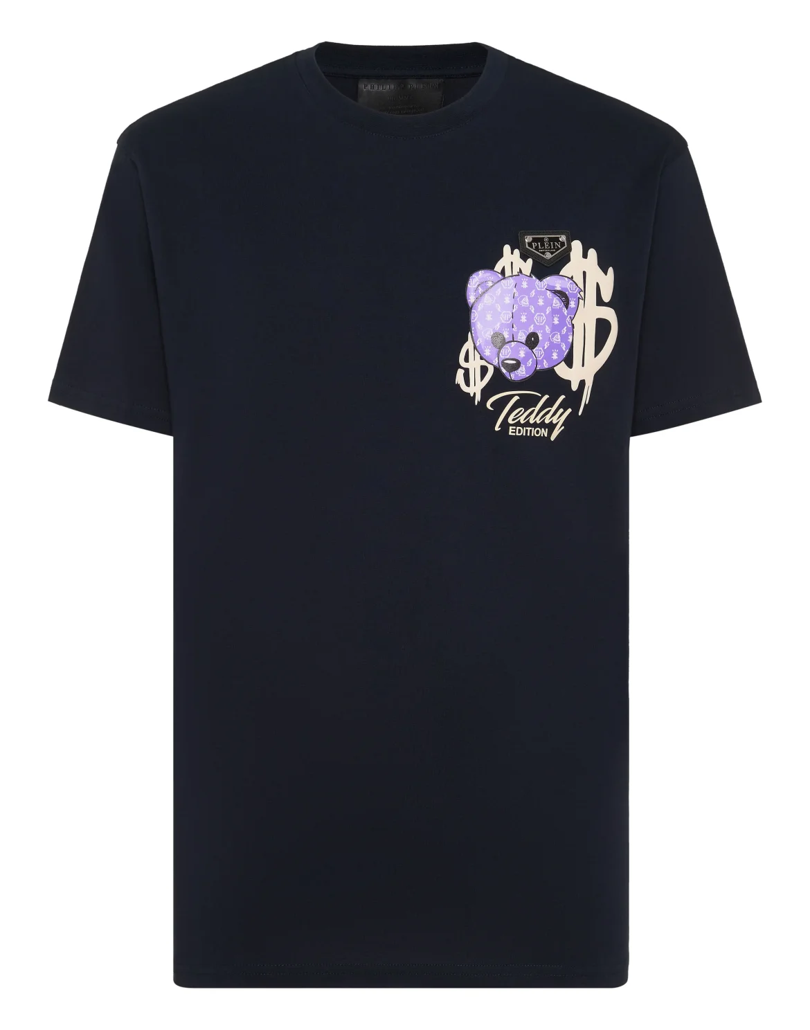 Round Neck T-Shirt Teddy, цвет: Синий
