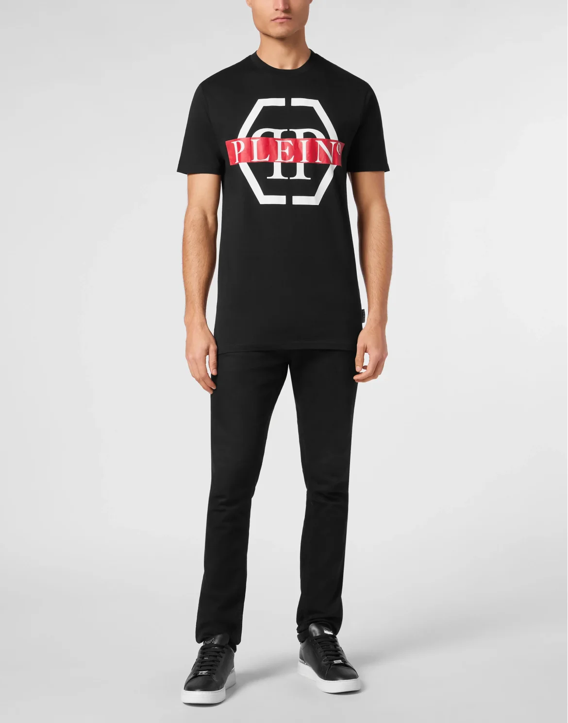 Round Neck T-Shirt PP Tape, цвет: Черный