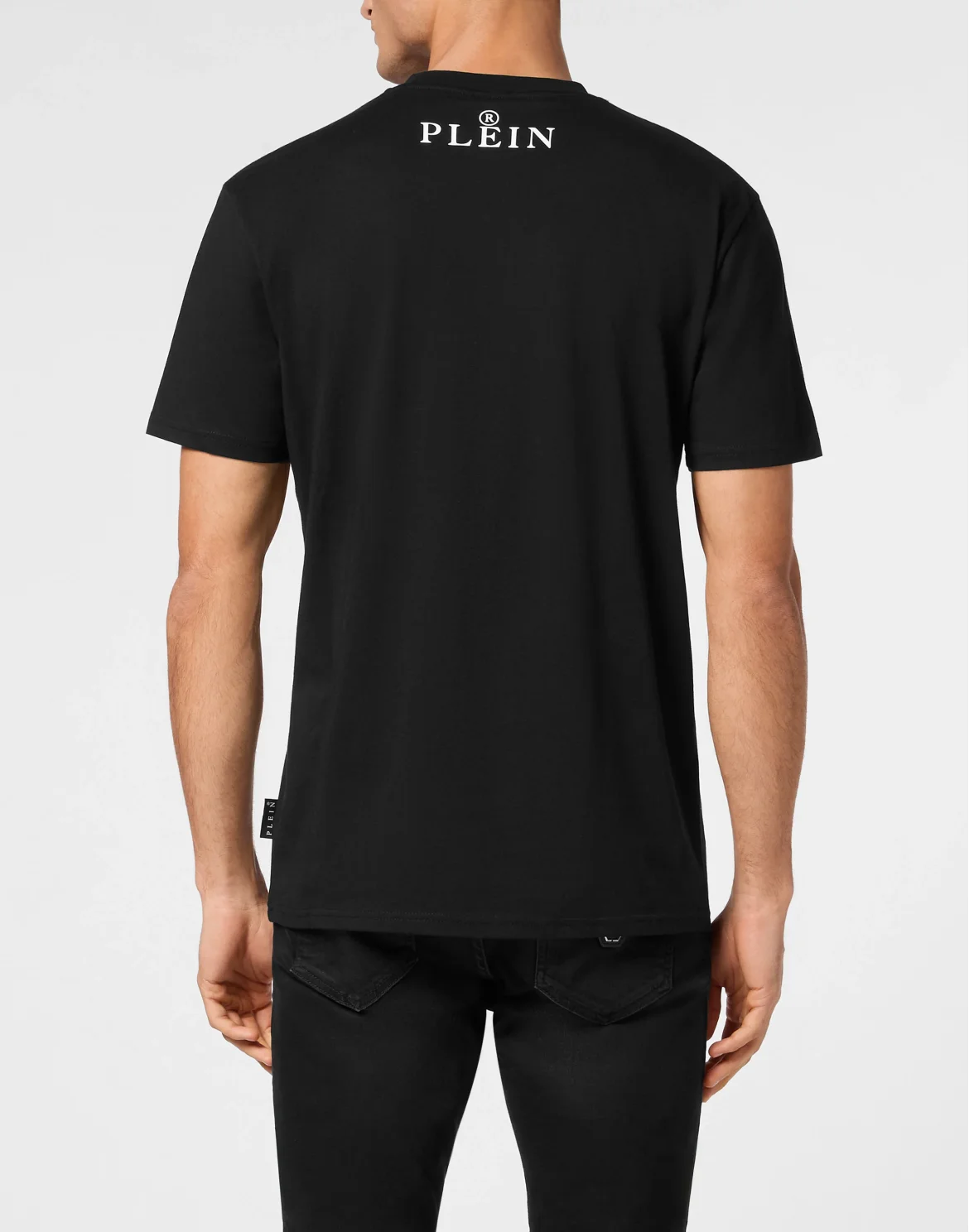 Round Neck T-Shirt Paisley Skull, цвет: Черный