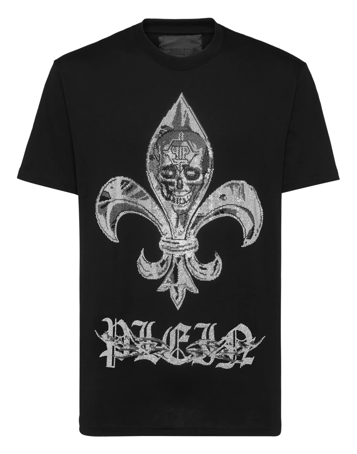 Round Neck T-Shirt Chrome, цвет: Черный