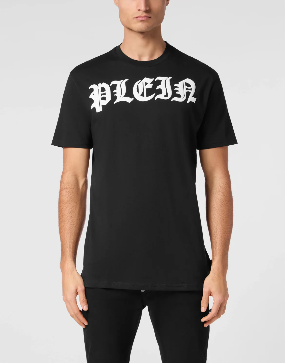 Round Neck T-Shirt Gothic Plein, цвет: Черный