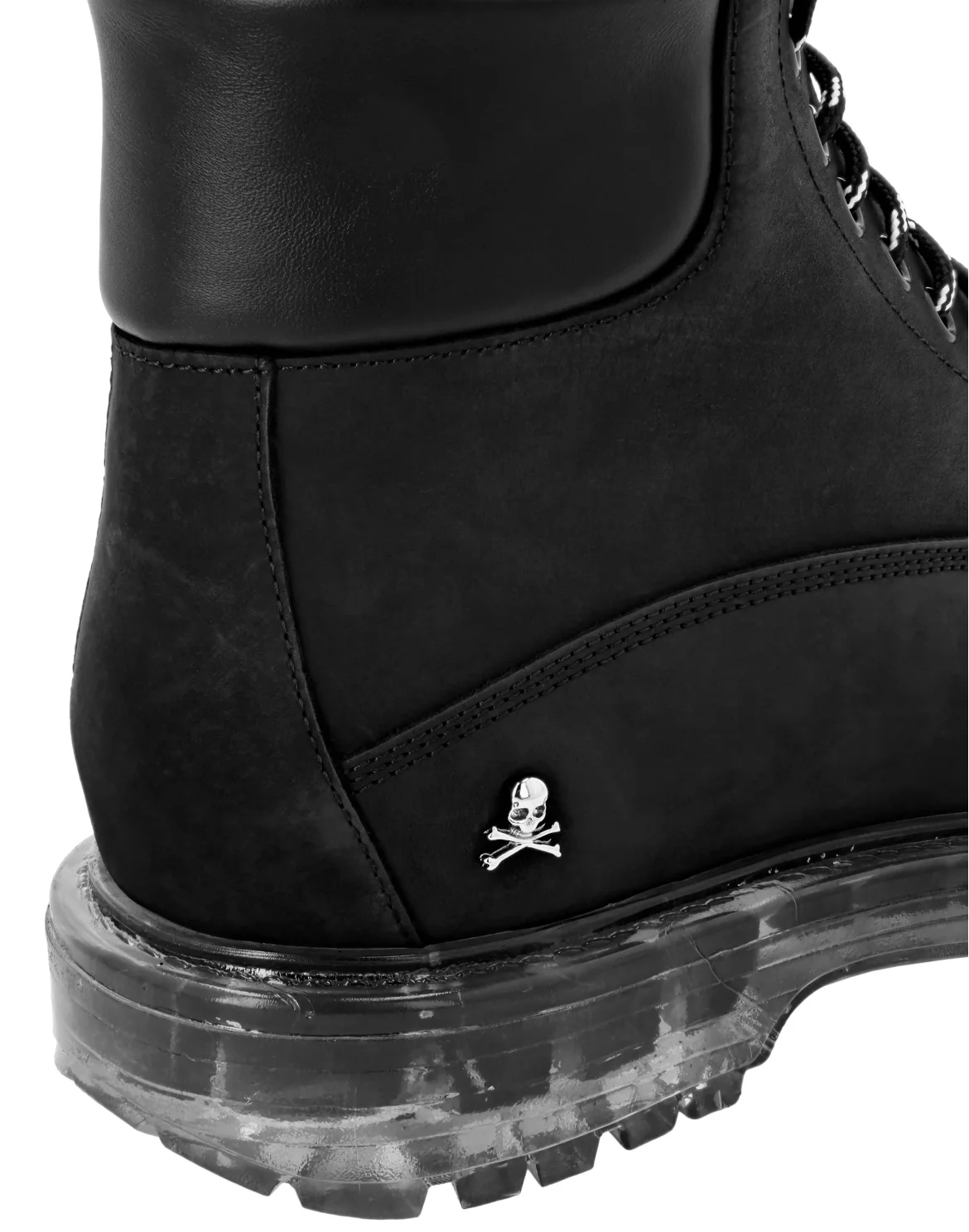 Nabuk Hiking Low Flat Boots The Hunter, цвет: Черный