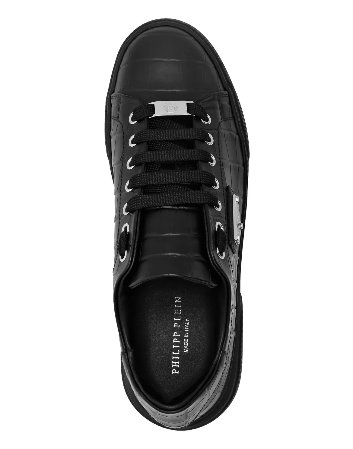 Crocco Lo-Top Sneakers Iconic Plein, цвет: Черный