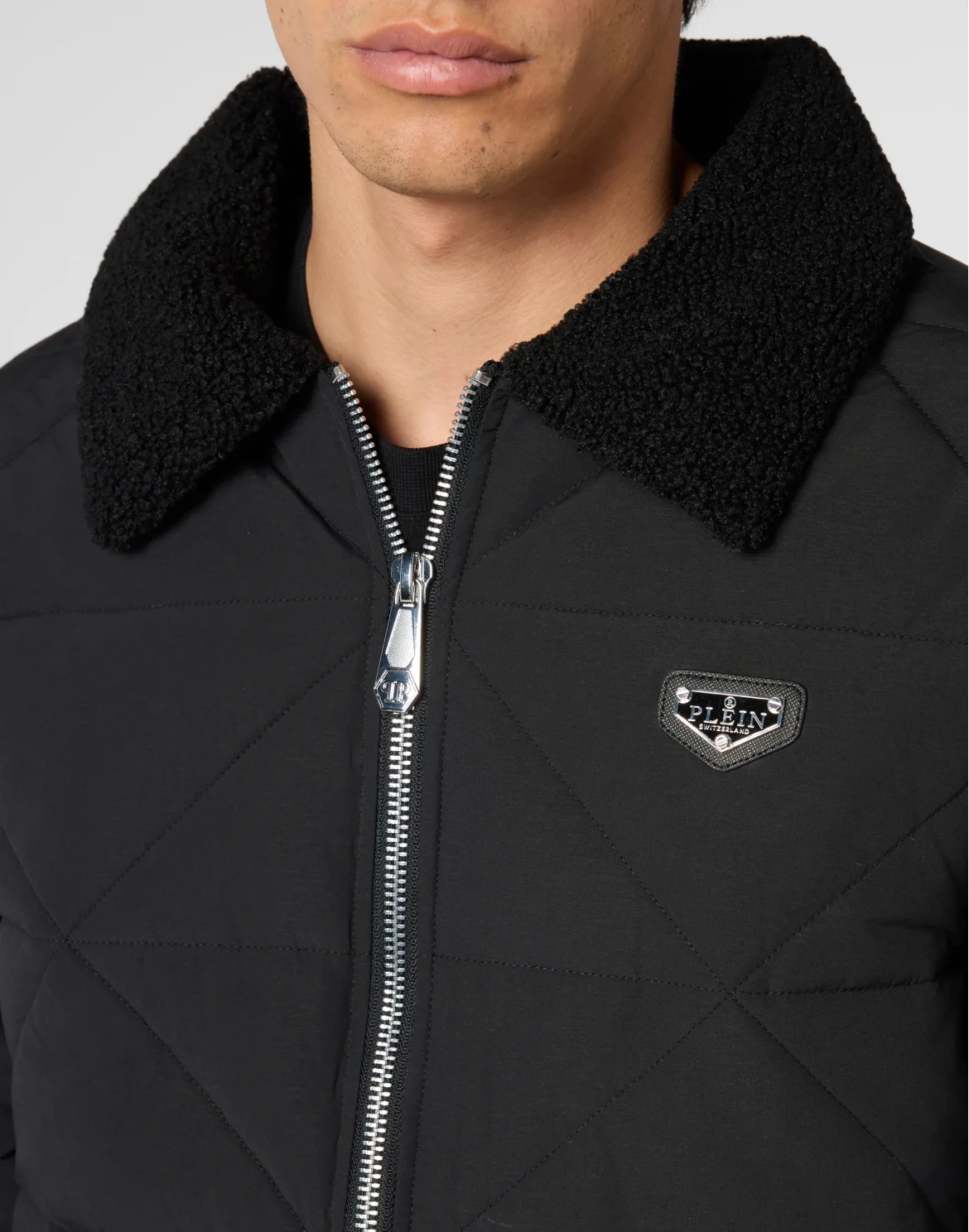 Nylon Down Jacket, цвет: Черный