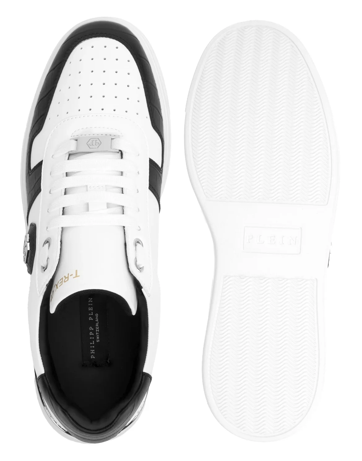 Sneakers T-REX_01 Nappa and Cocco, цвет: Белый