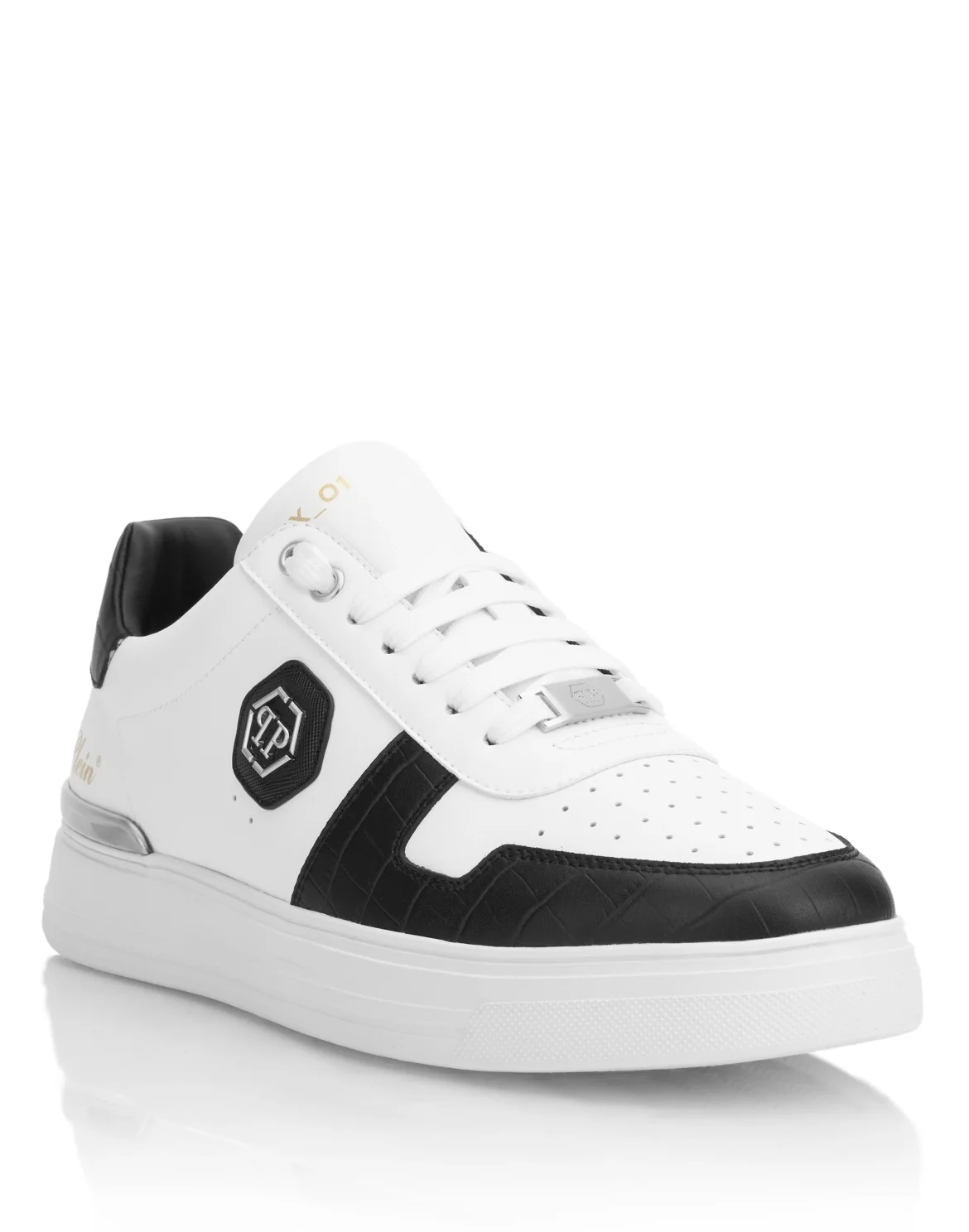Sneakers T-REX_01 Nappa and Cocco, цвет: Белый