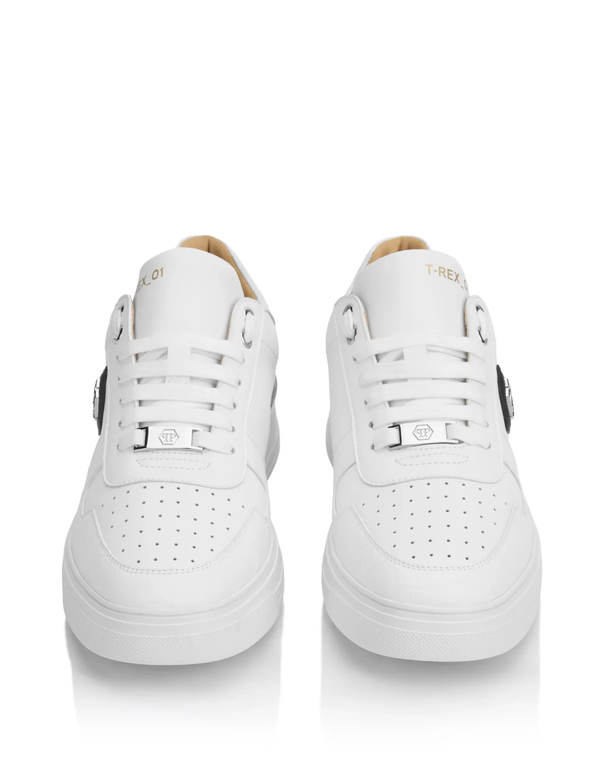 Sneakers T-REX_01 Nappa and Cocco, цвет: Белый