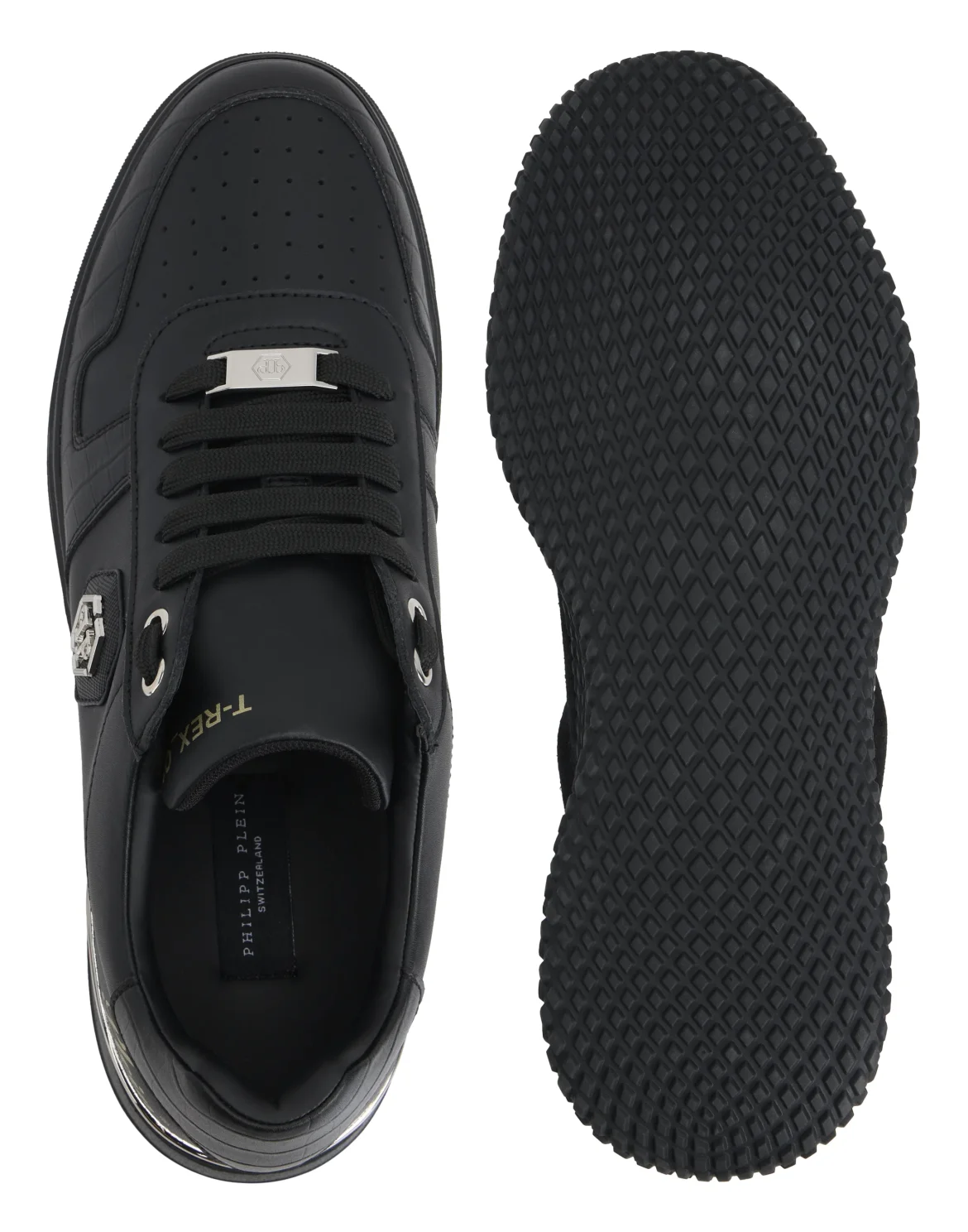 Sneakers T-REX_01 Nappa and Cocco, цвет: Черный