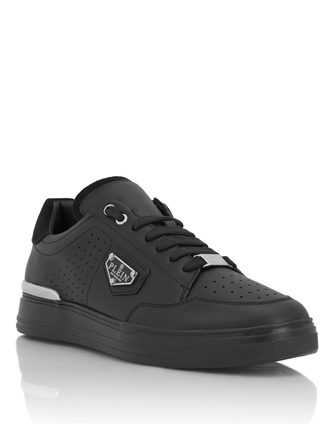 Low-Top Sneakers Triangle, цвет: Черный