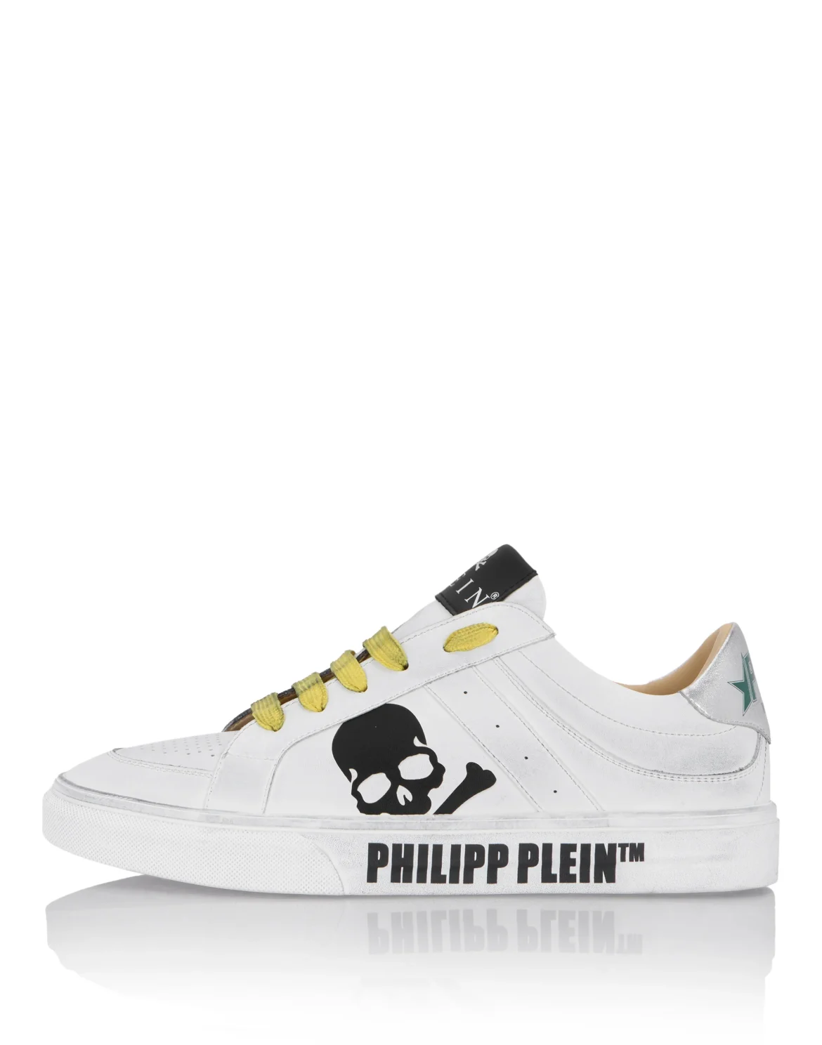 Leather Low-Top Sneakers Retrokickz TM, цвет: Белый