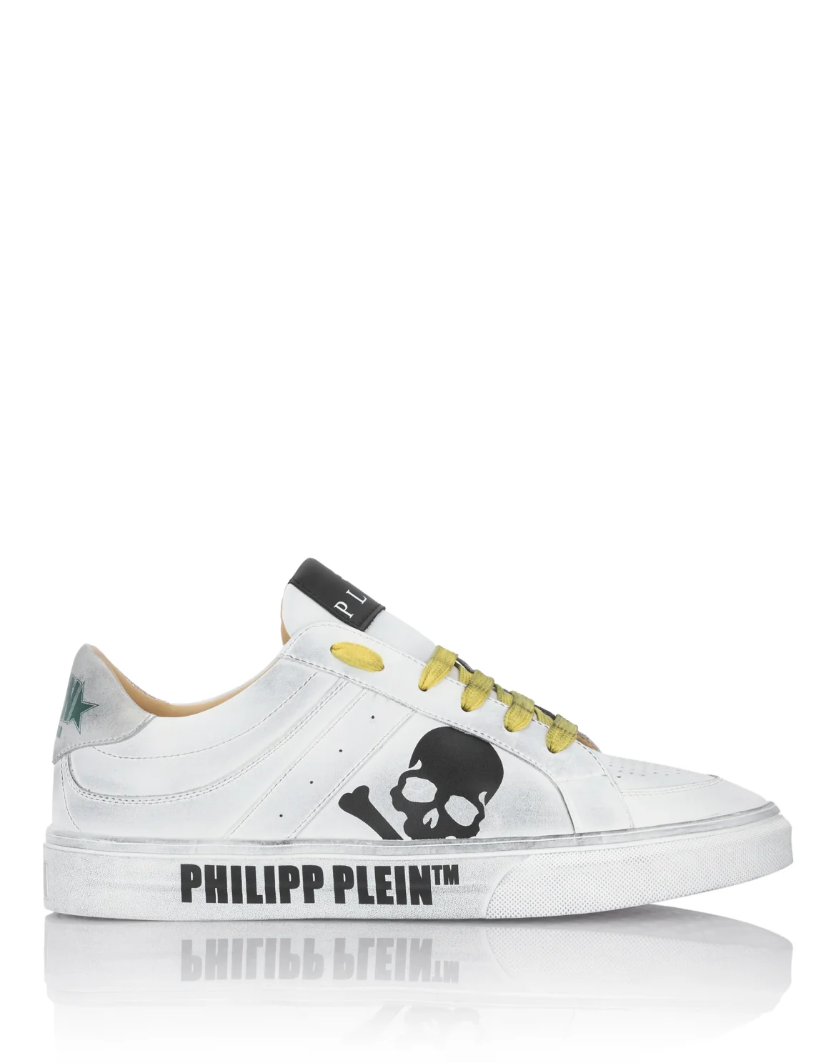 Leather Low-Top Sneakers Retrokickz TM, цвет: Белый