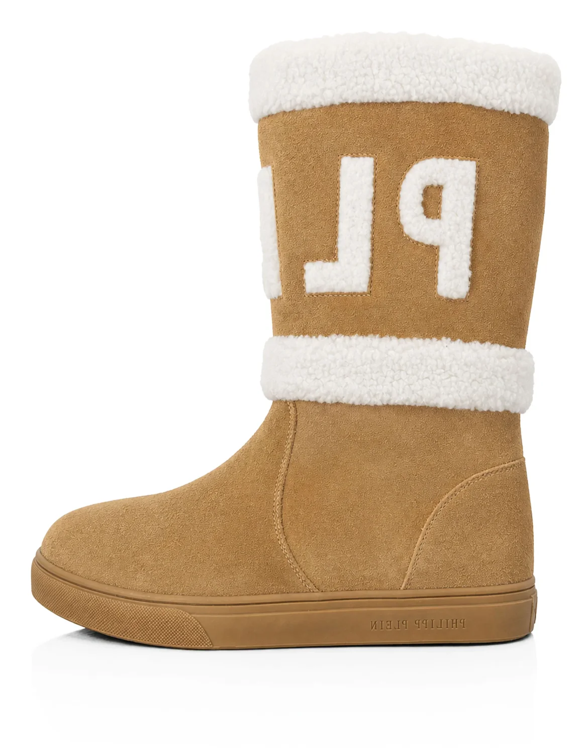 Suede Boots Montone Plein, цвет: Бежевый