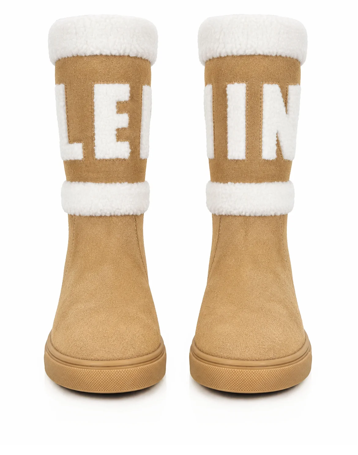 Suede Boots Montone Plein, цвет: Бежевый