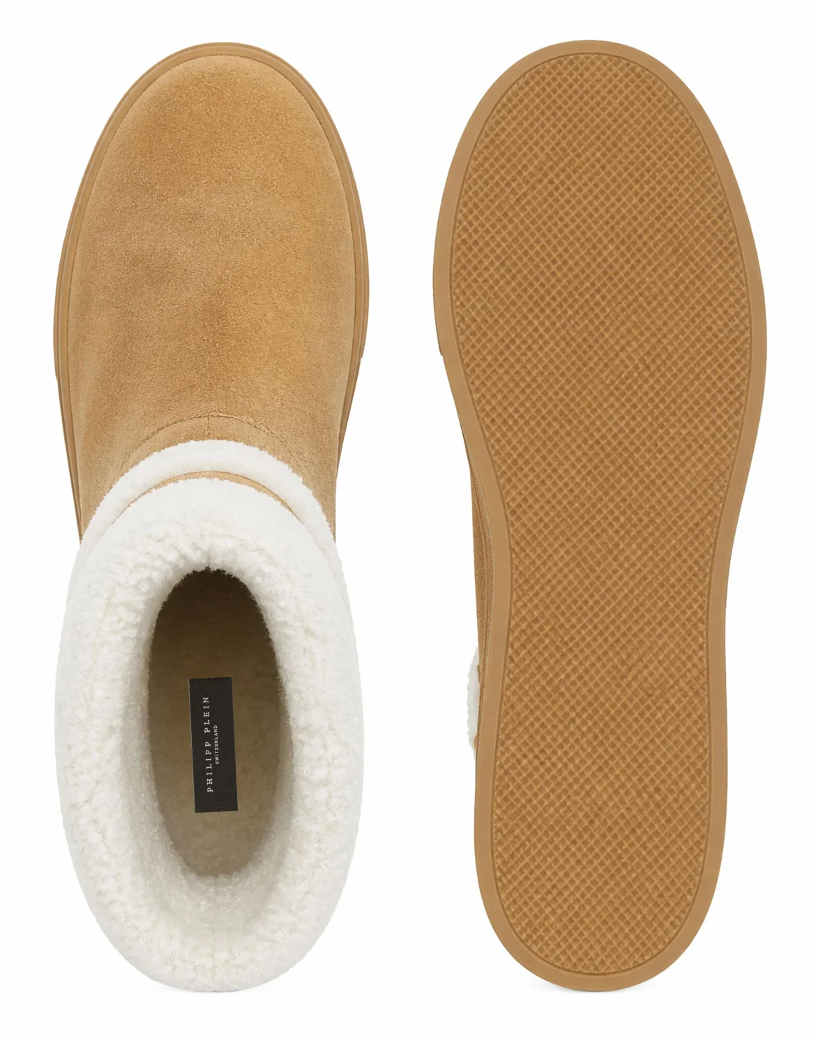 Suede Boots Montone Plein, цвет: Бежевый