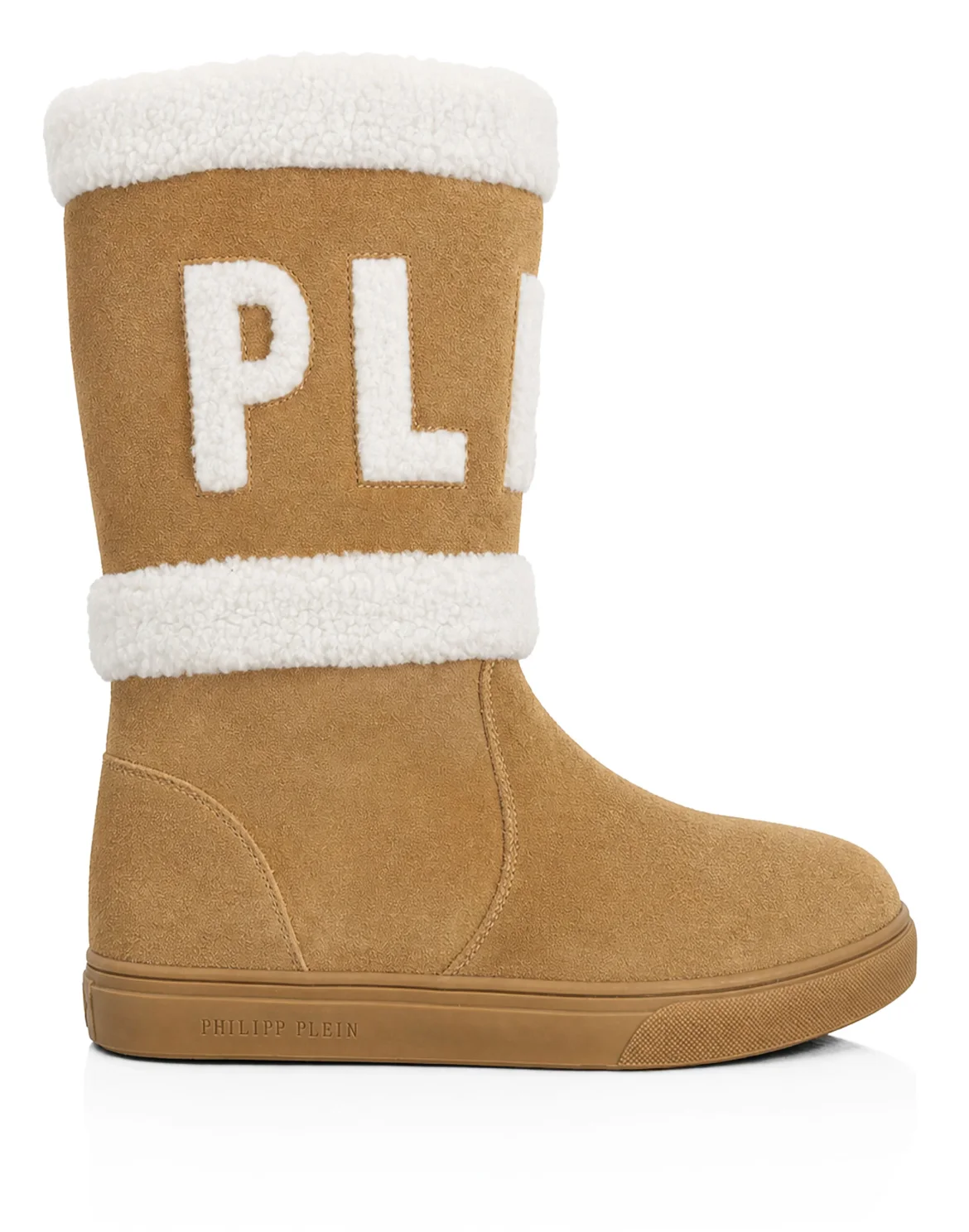 Suede Boots Montone Plein, цвет: Бежевый