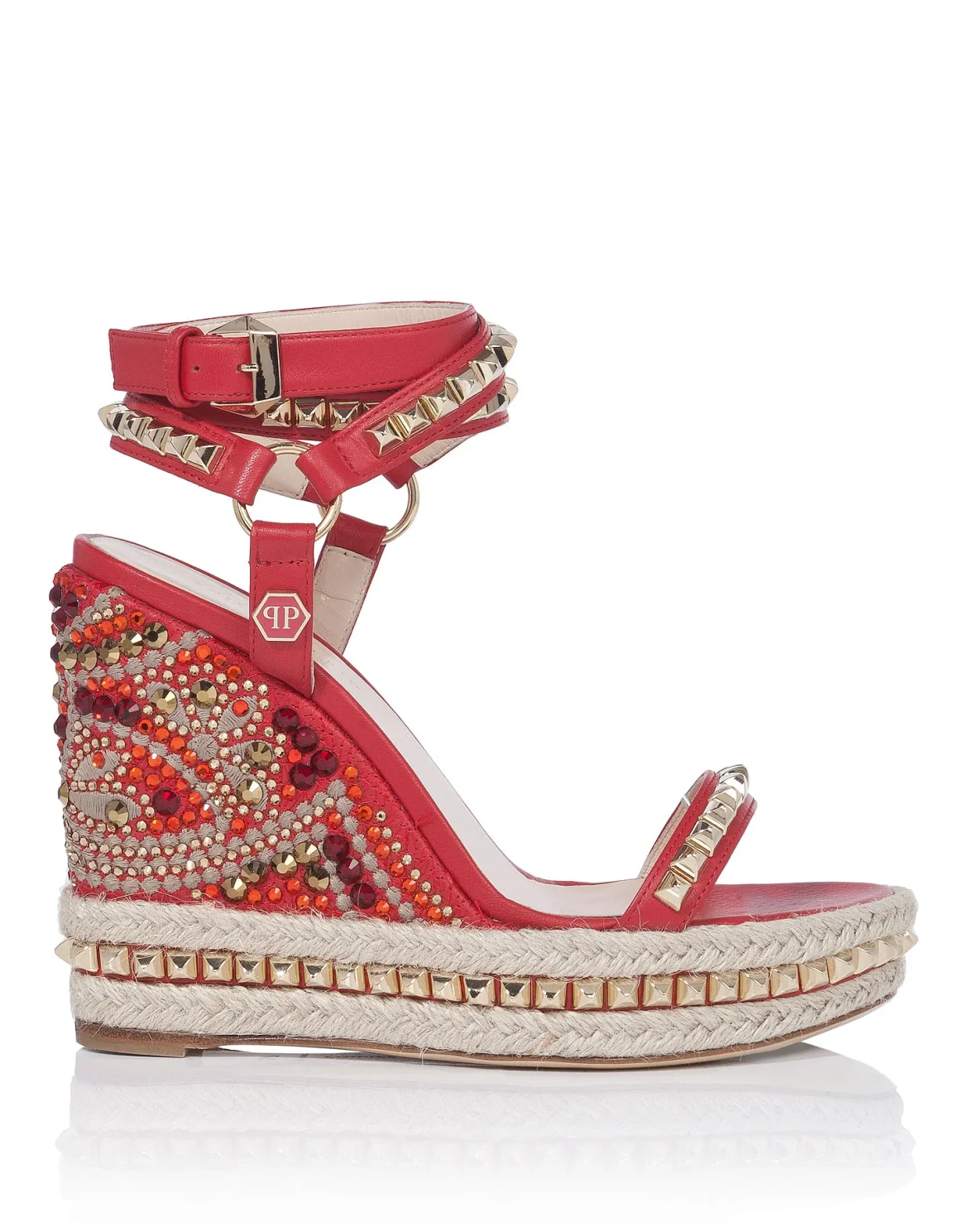 Sandals Wedge "Rouge", цвет: Красный