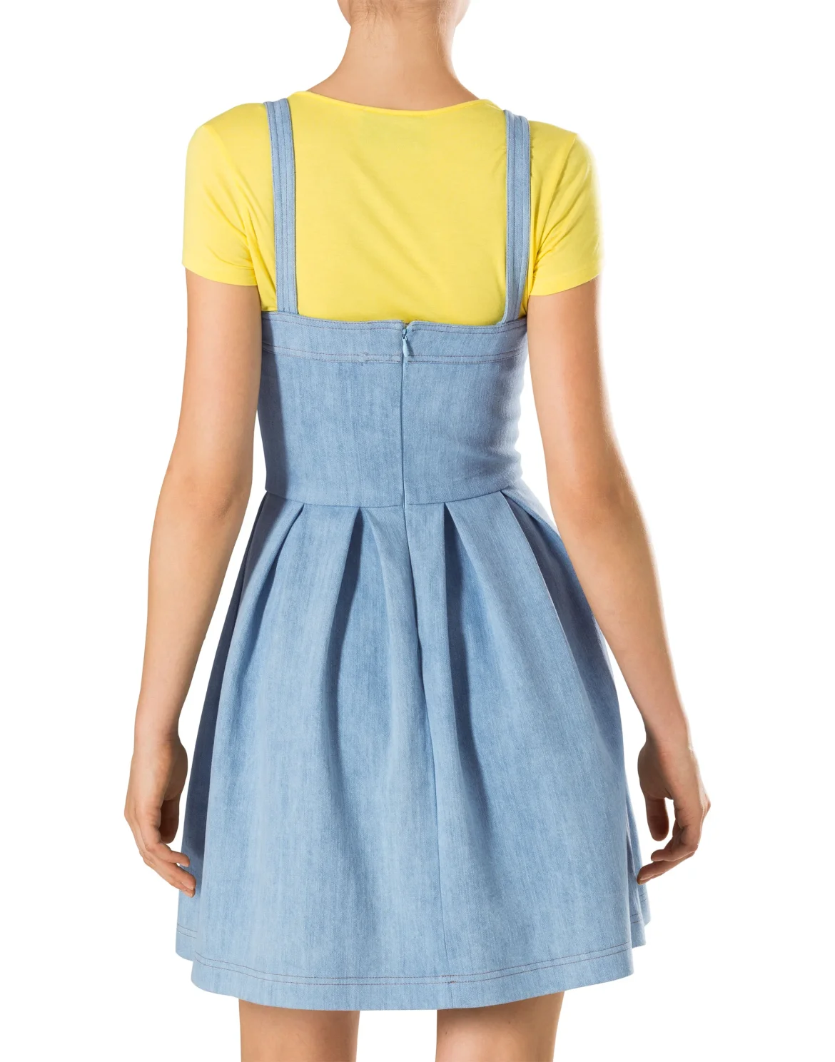 Denim Dress "It's fine love", цвет: Синий