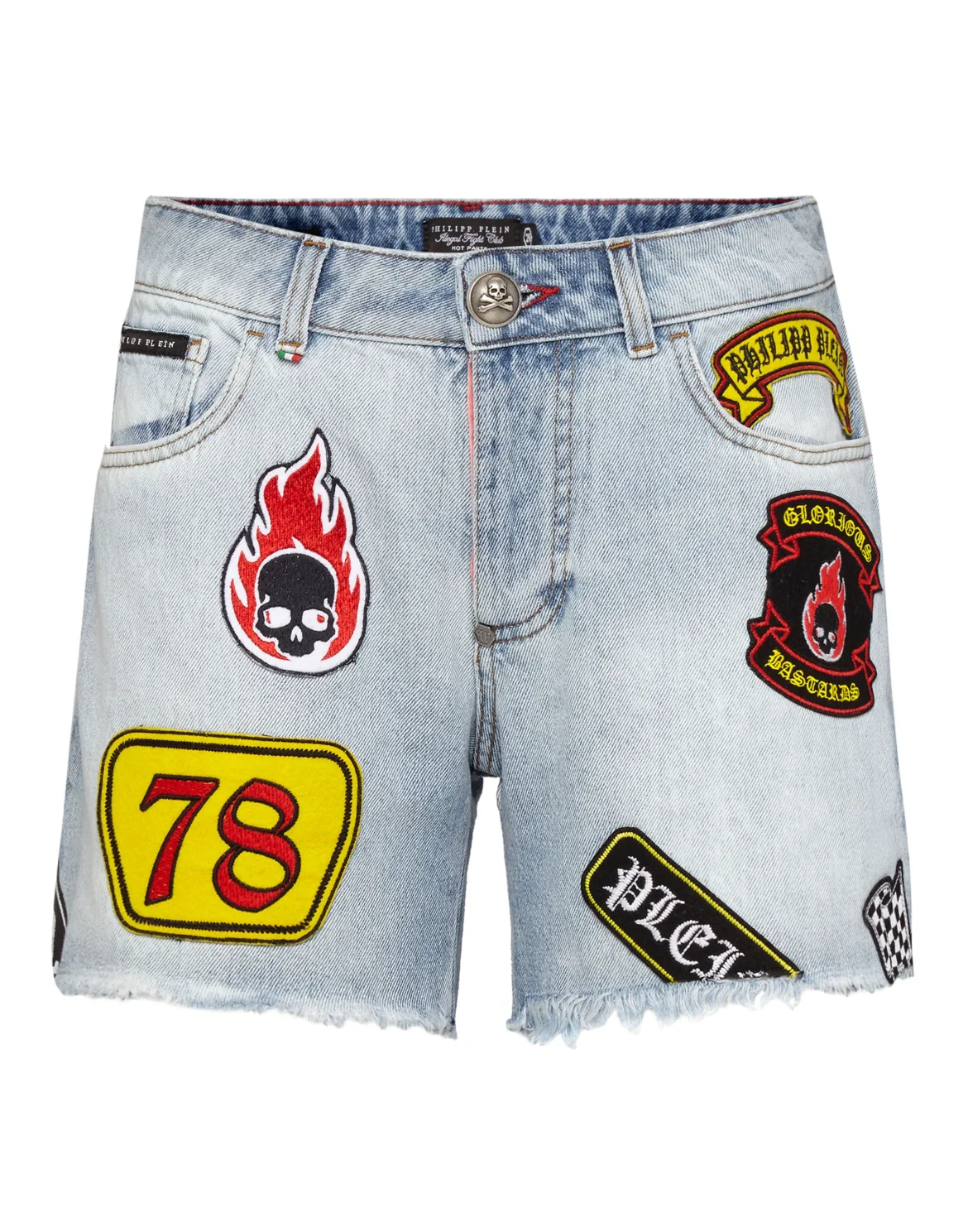 Hot pants "Fashion show", цвет: Голубой