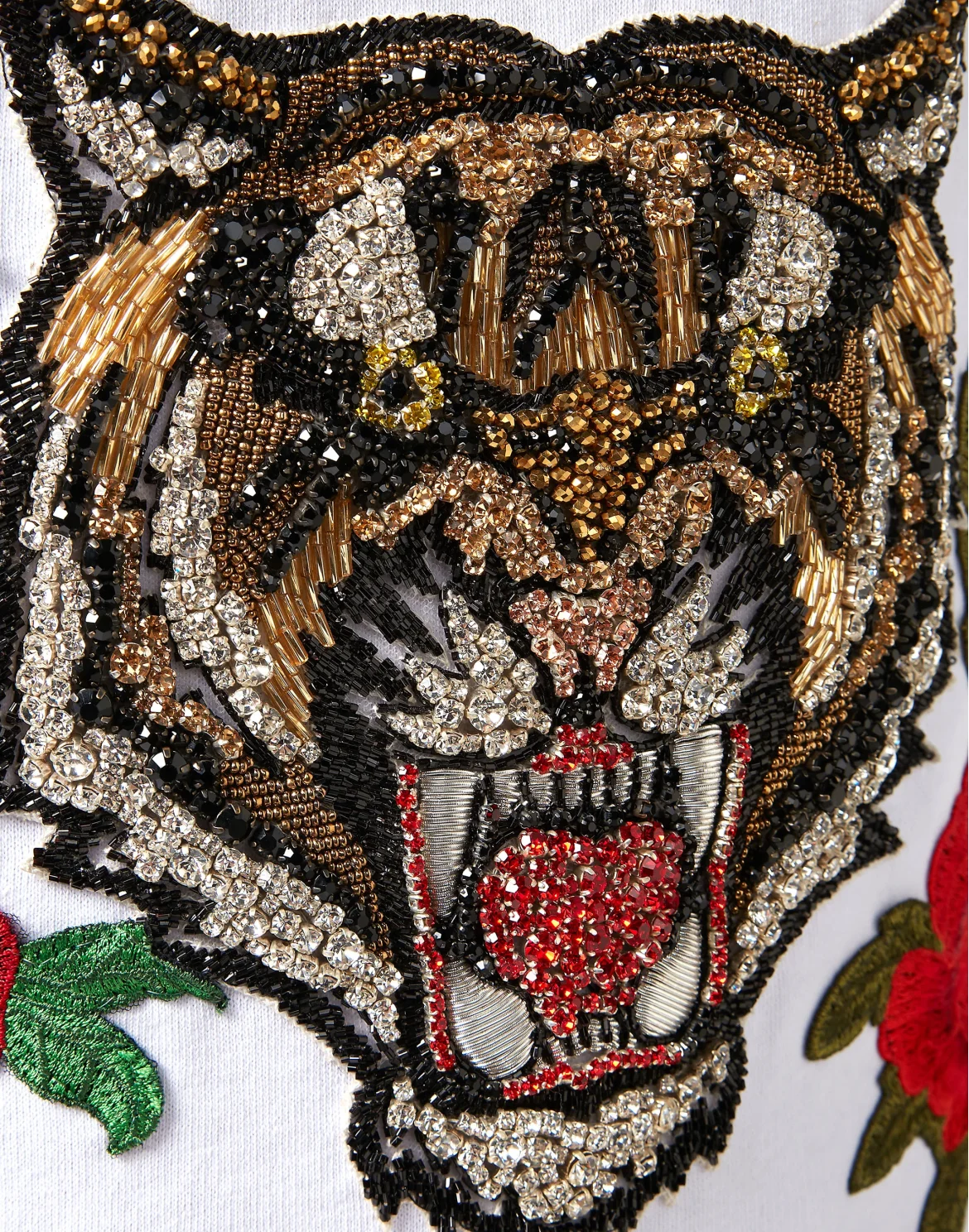 Hoodie Sweatjacket "Tiger Sister", цвет: Белый