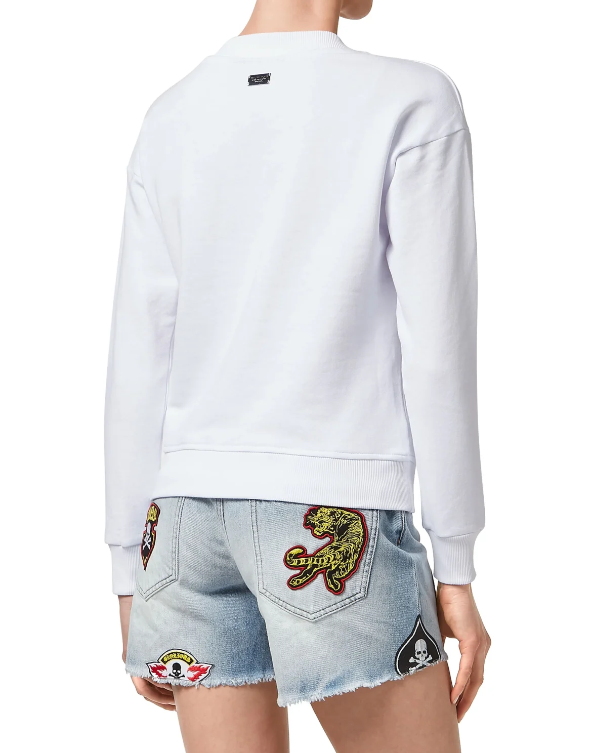 Hoodie Sweatjacket "Tiger Sister", цвет: Белый