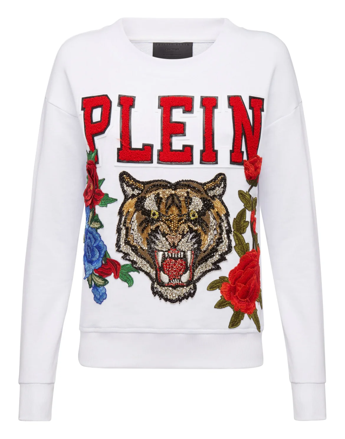 Hoodie Sweatjacket "Tiger Sister", цвет: Белый