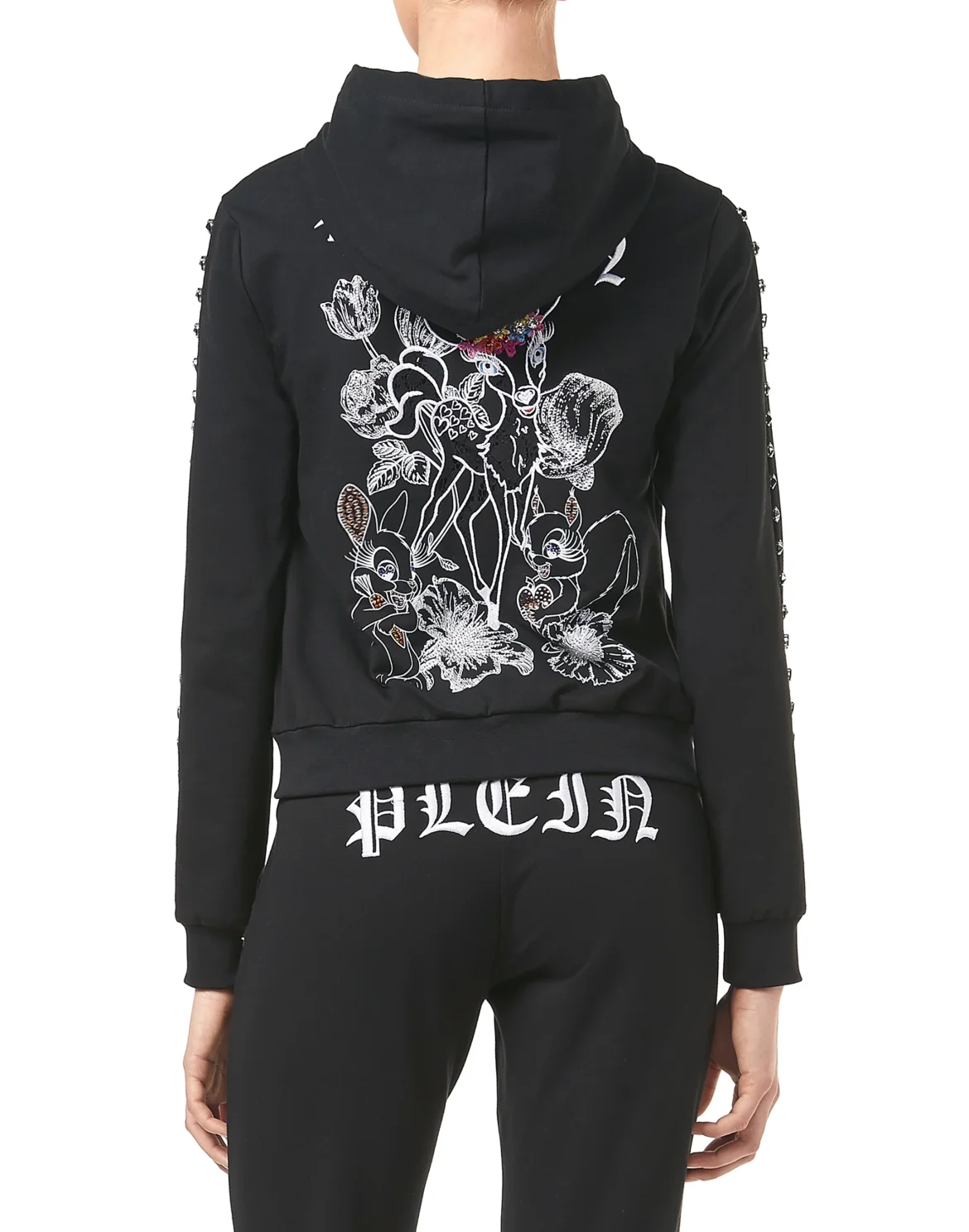 Hoodie Sweatjacket "Confident", цвет: Черный