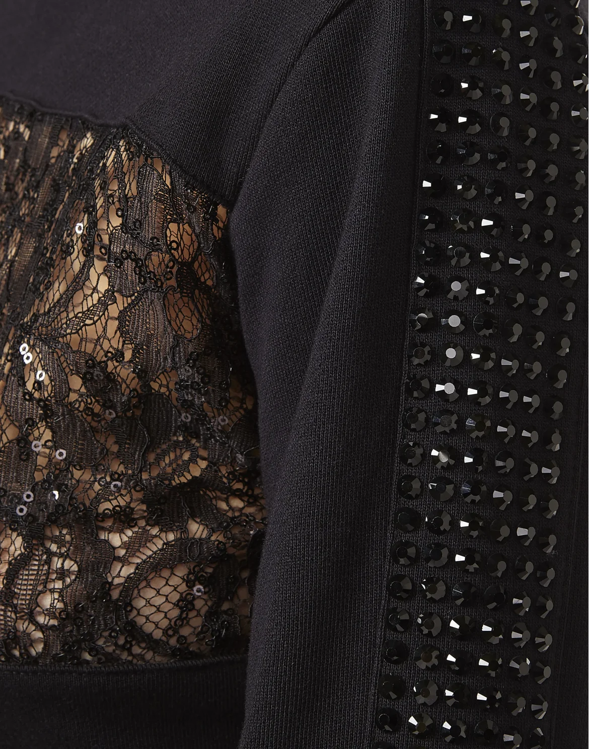 Sweatshirt LS "Geliana", цвет: Черный