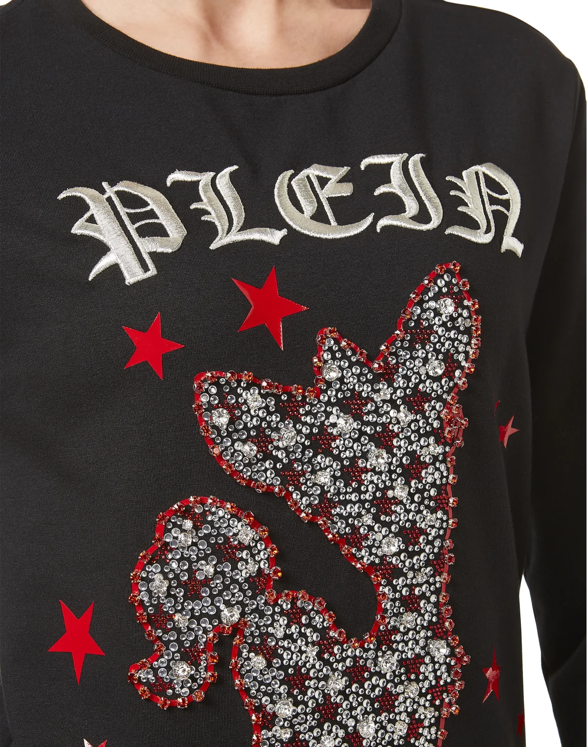 Sweatshirt LS "Wings of my love", цвет: Черный
