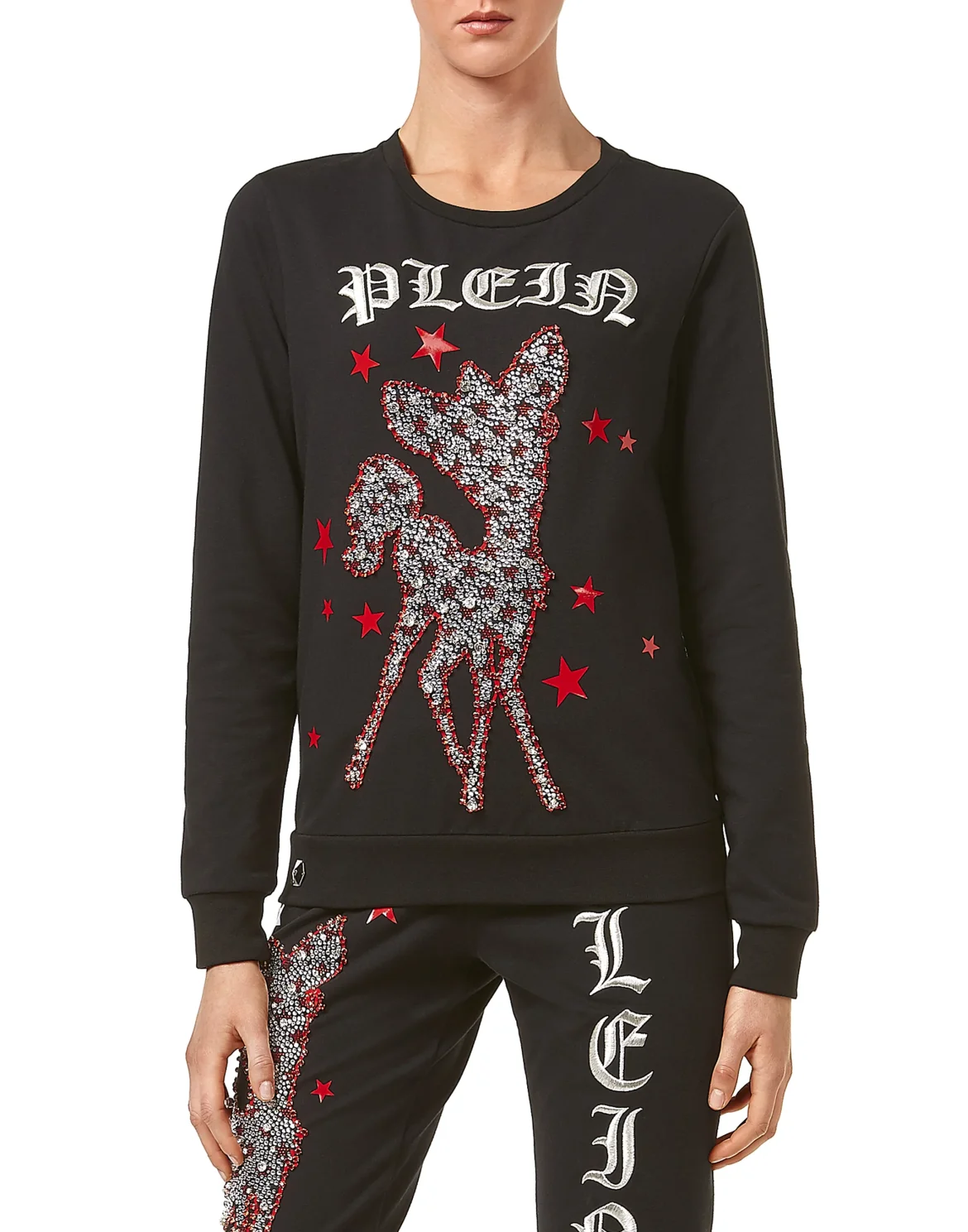 Sweatshirt LS "Wings of my love", цвет: Черный
