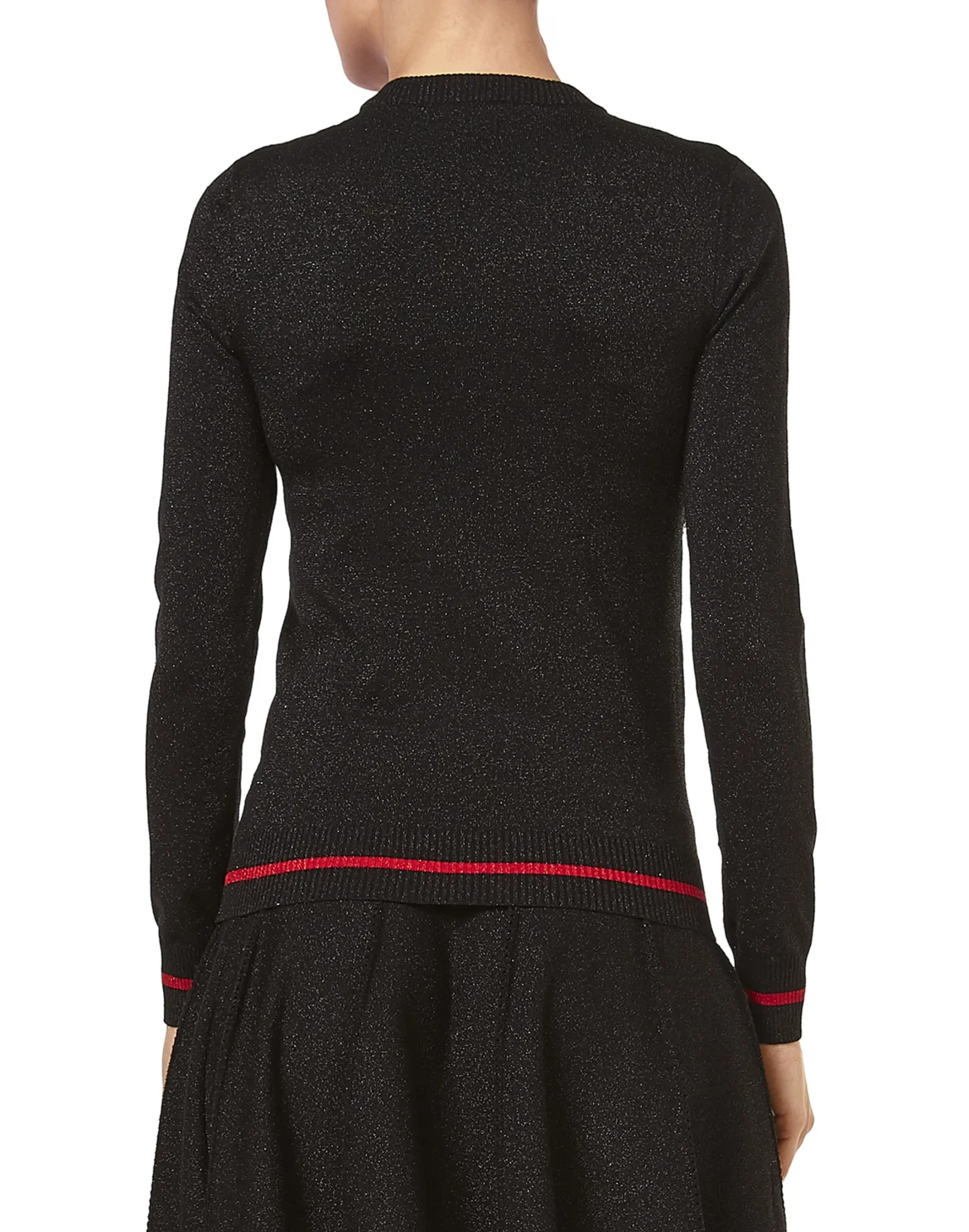 Pullover Round Neck LS "Don't mind me", цвет: Черный