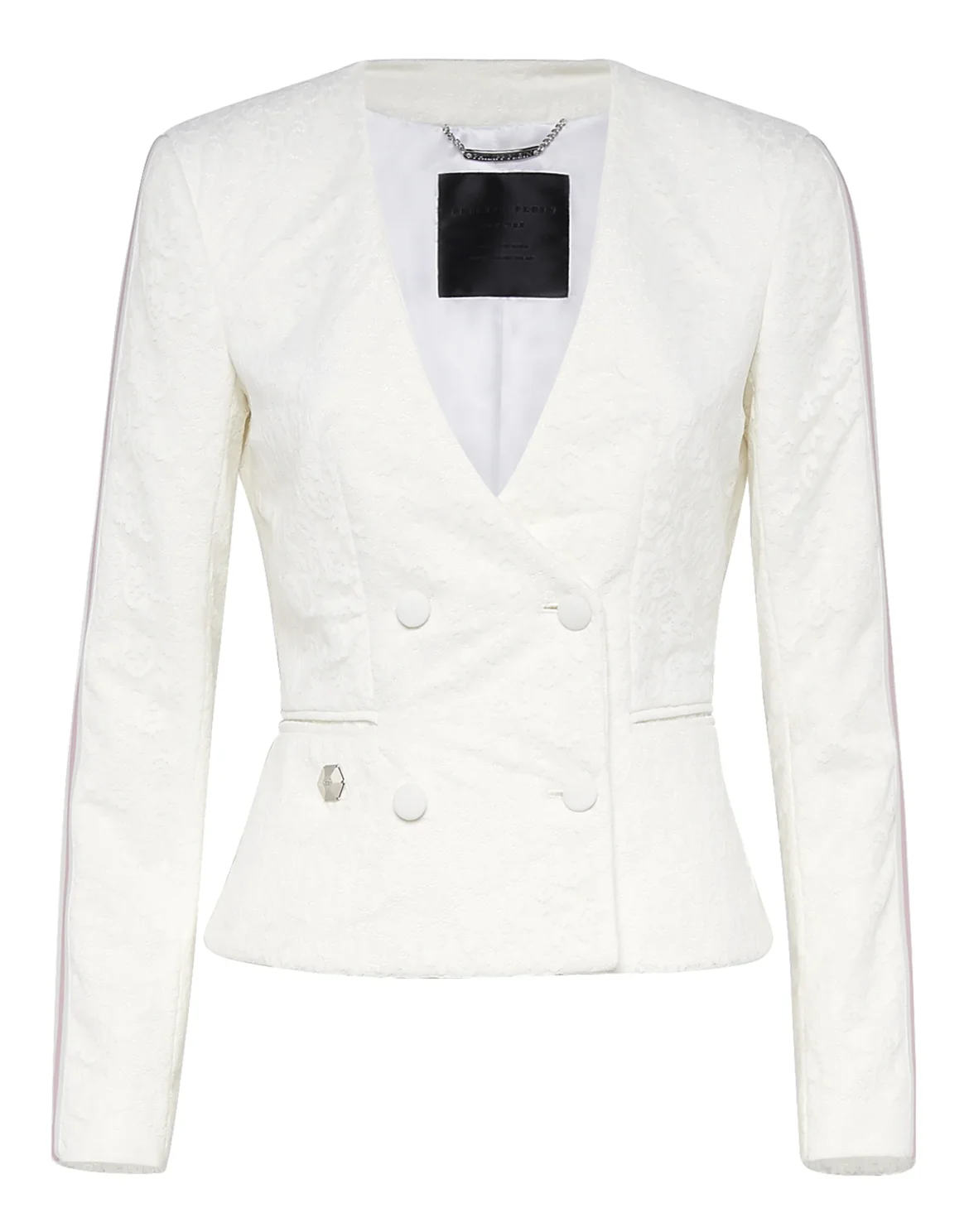 Jacket "Give him warning", цвет: Белый
