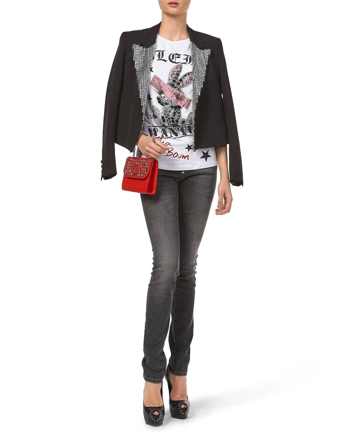 Blazer "Turning into Silver", цвет: Черный