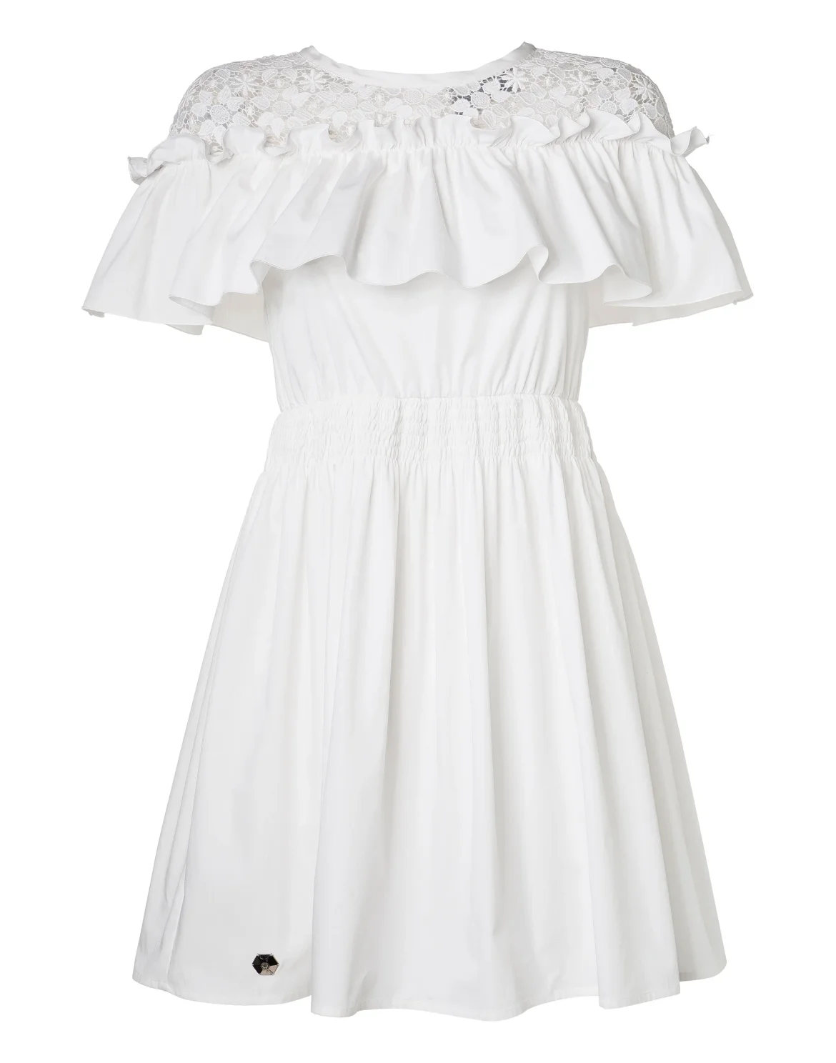 Short Dress "Put your arms around it", цвет: Белый