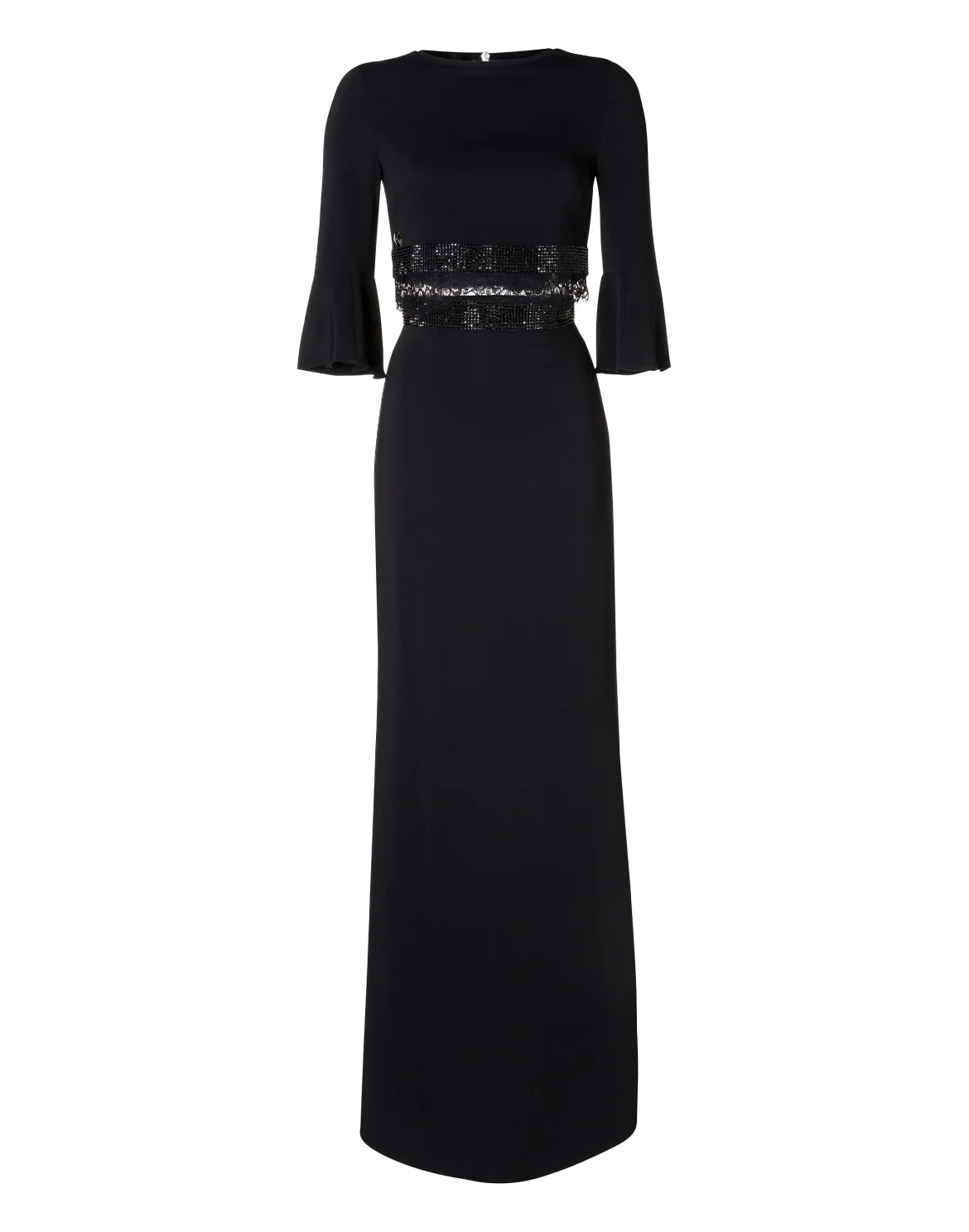 Long Dress "Cause you don't think", цвет: Черный