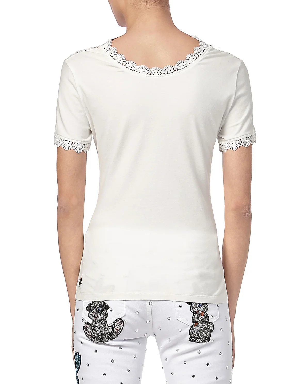 T-shirt Round Neck SS "Come On Over", цвет: Белый