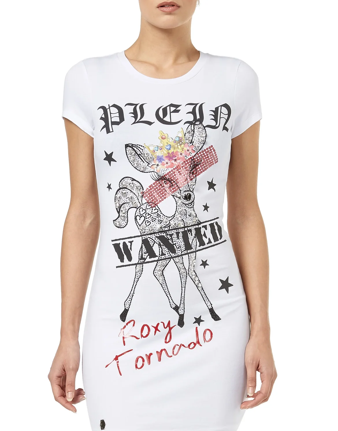 T-shirt Round Neck SS "Show on earth", цвет: Белый